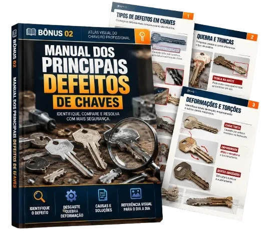 Capa do Bônus 02: Manual dos Principais Defeitos de Chaves